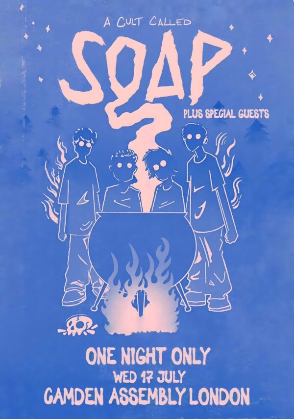 SOAP (band) 2024 Tour: LONDON Camden Assembly Poster