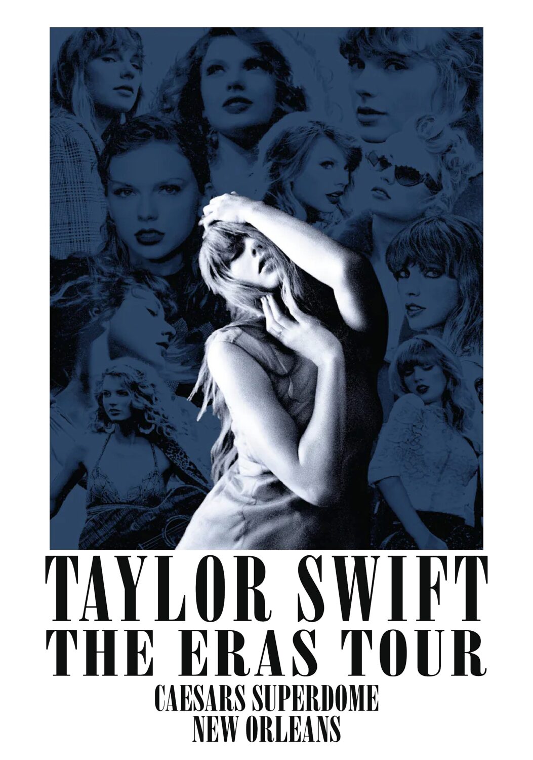 TAYLOR SWIFT The Eras Tour - 2024: NEW ORLEANS Poster