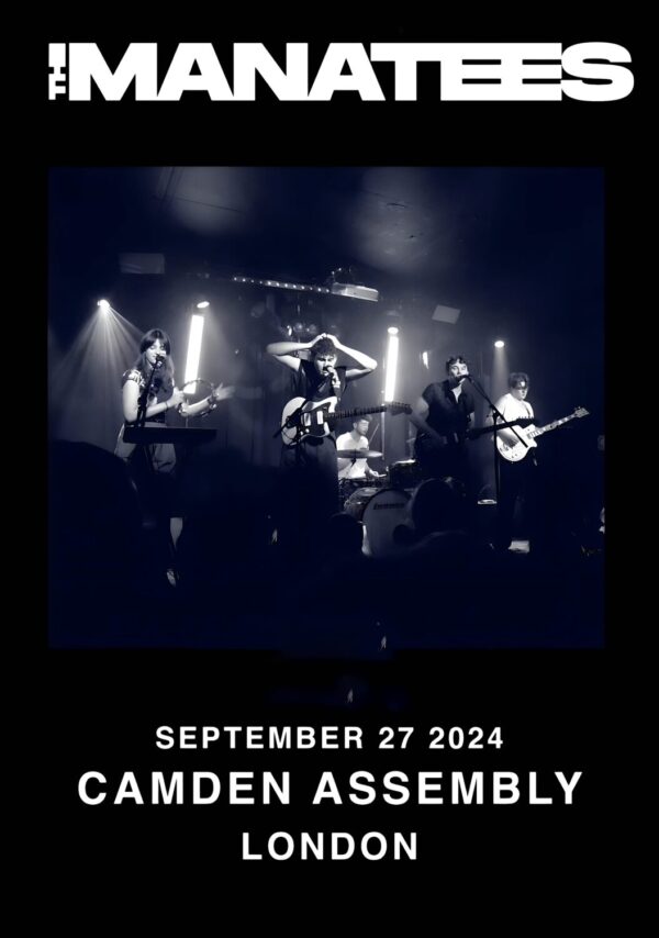 THE MANATEES 2024 UK Tour: LONDON Poster