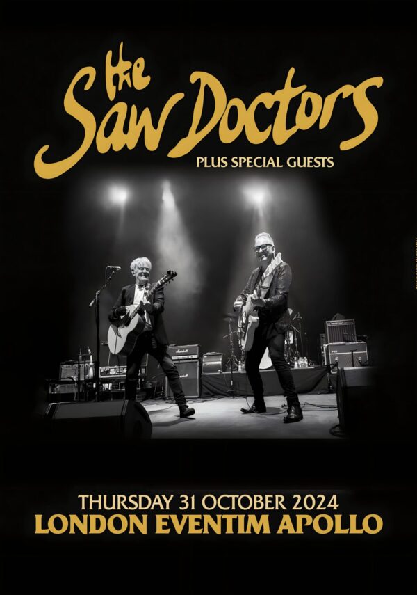 THE SAW DOCTORS 2024 UK Tour: LONDON Poster