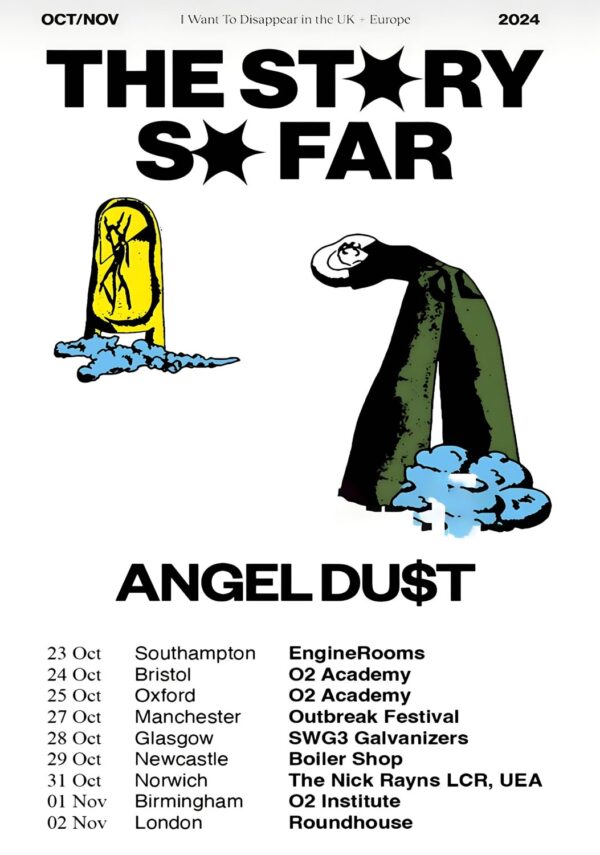 THE STORY SO FAR UK 2024 Tour Poster