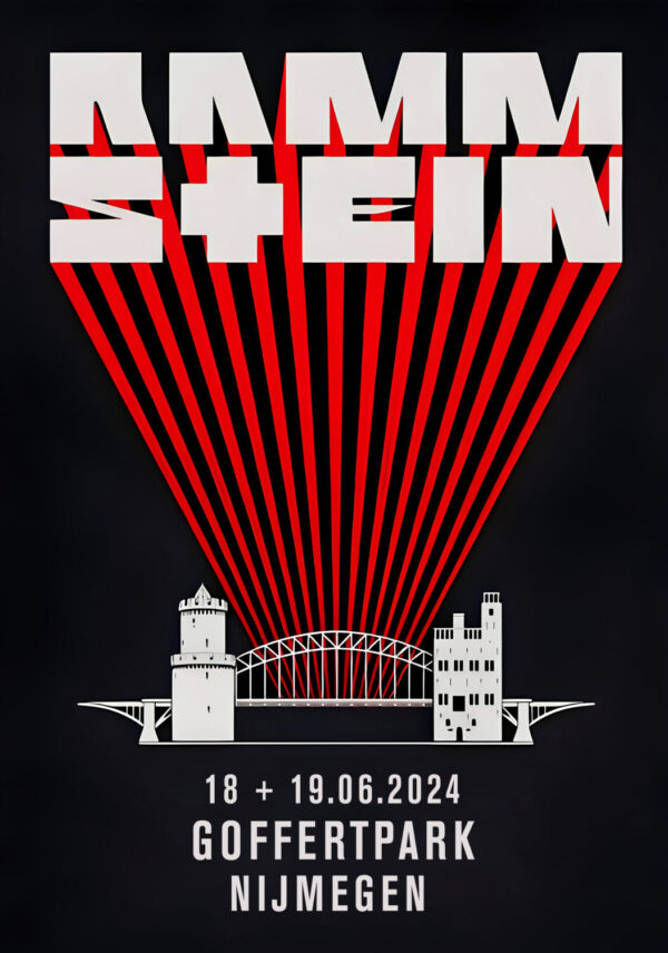RAMMSTEIN Europe Stadium Tour 2024: NIJMEGEN, Goffertpark Poster Print