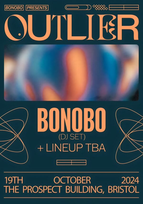BONOBO Presents Outlier 2024 Tour: BRISTOL the Prospect Building Poster
