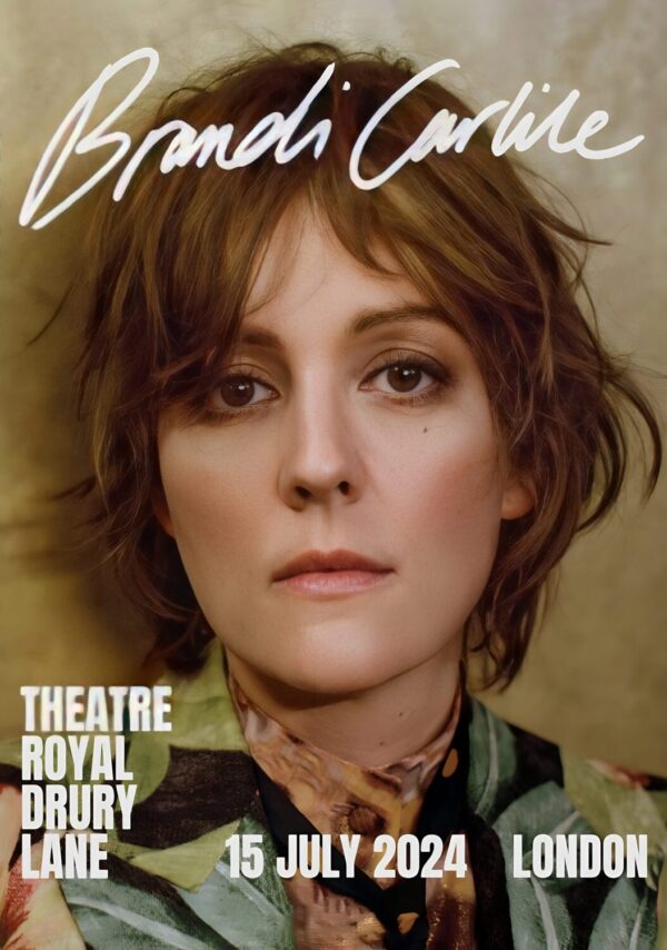 BRANDI CARLILIE The Storey 2024 Tour: LONDON Theatre Royal Drury Lane Poster