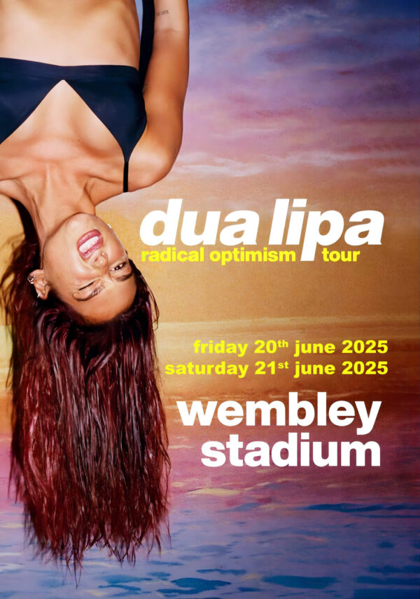 DUA LIPA Radical Optimism UK Tour: LONDON Wembley Stadium - 20-21 June 2025 Poster Print