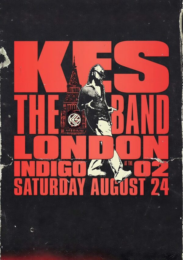 KES THE BAND Summer 2024 Tour LONDON O2 Poster
