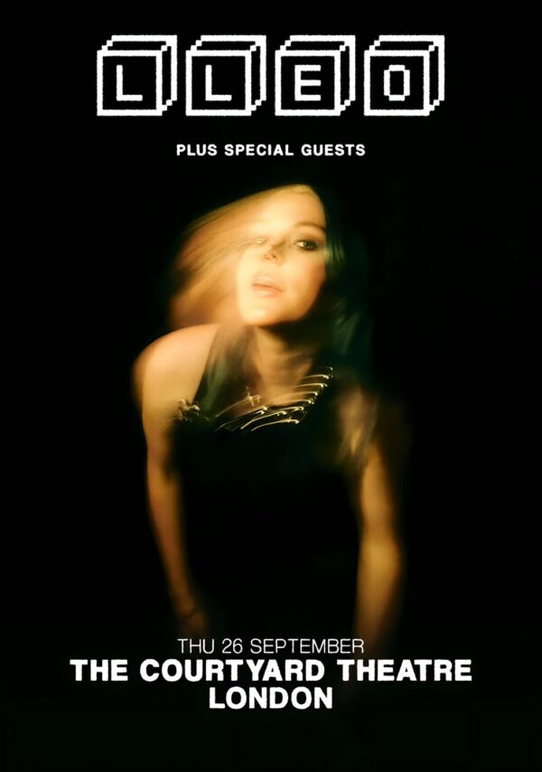 LLEO (singer) 2024 UK Tour: LONDON Poster