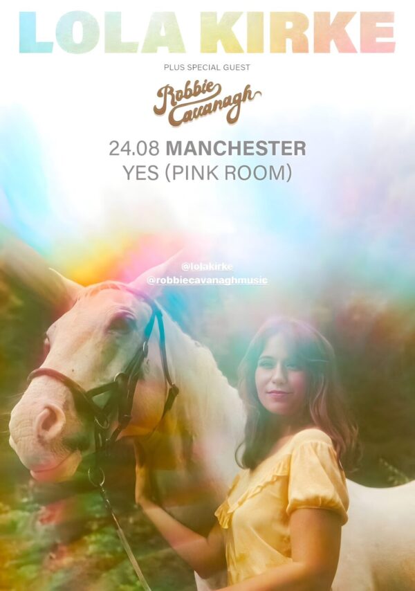 LOLA KIRKE 2024 Tour: MANCHESTER Yes (Pink Room) Poster