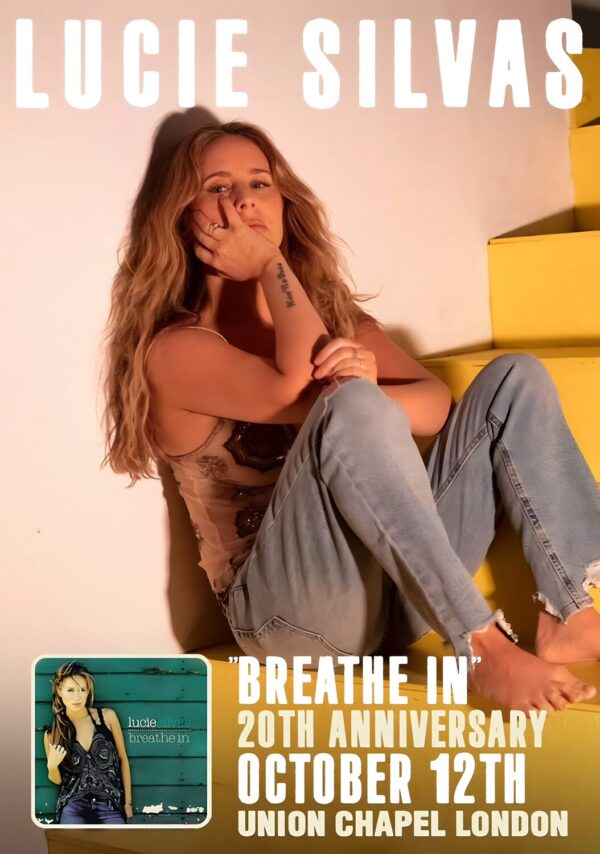 LUCIE SILVAS 2024 Tour LONDON Union Chapel Poster