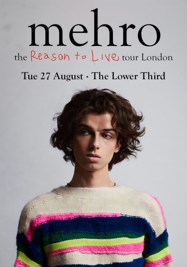 MEHRO 2024 UK Tour: LONDON The Lower Third Poster