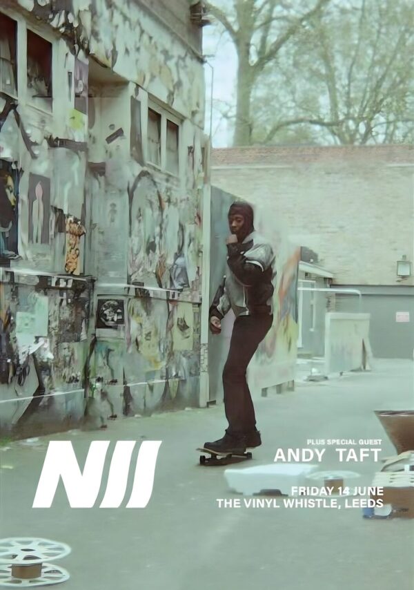 NII (singer) 2024 Uk Tour LEEDS The Vinyl Whistle Poster