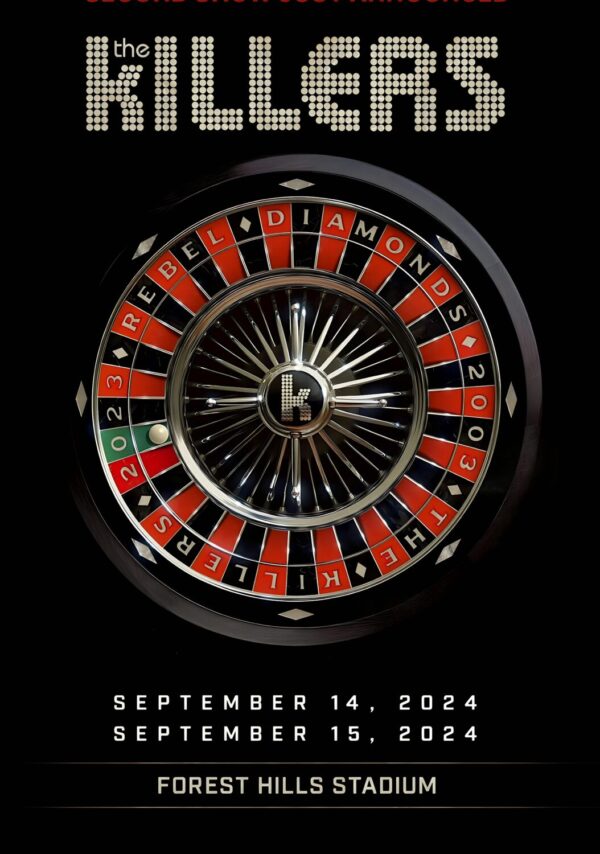 THE KILLERS 2024 World Tour NEW YORK Poster