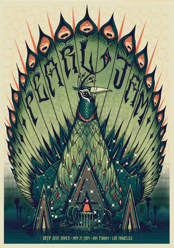 PEARL JAM Dark Matter 2024 Tour: LOS ANGELES KIA Forum - 21 May 2024 Poster