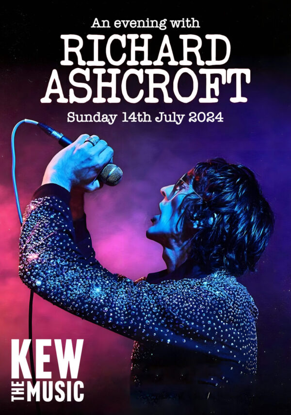 RICHARD ASHCROFT Summer 2024 Tour: KEW GARDENS Kew The Music Festival Poster Print