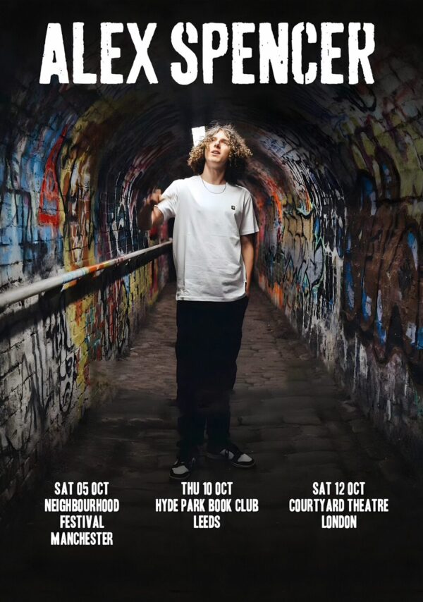 ALEX SPENCER 2024 Tour MANCHESTER - LONDON Poster