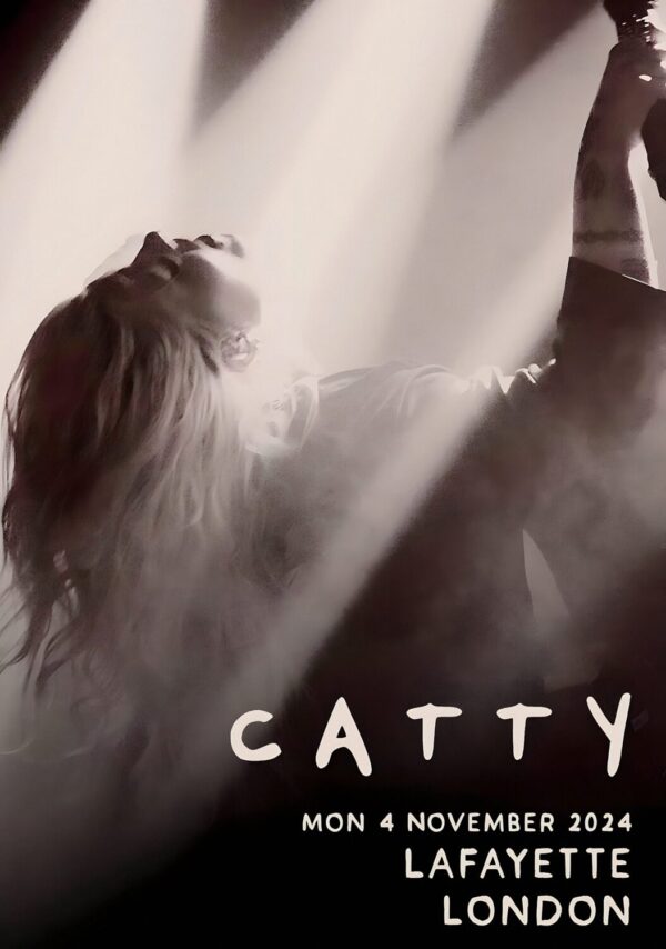 CATTY (singer) Healing Out of Spite 2024 UK Tour: LONDON Lafayette Poster Print
