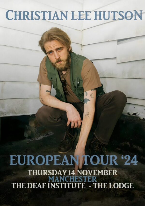 CHRISTIAN LEE HUTSON 2024 UK Tour MANCHESTER Poster