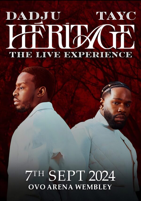 DADJU - TAYC 2024 Tour LONDON Wembley Arena Poster