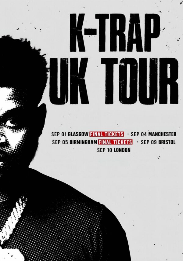 K-TRAP Smile? 2024 UK Tour Poster