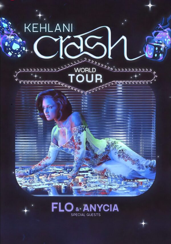 KEHLANI (singer) Crash 2024 World Tour Poster