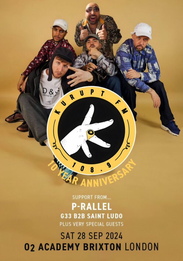 KURUPT FM Tour LONDON Brixton Academy Poster