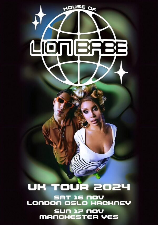 LION BABE 2024 UK Tour LONDON - MANCHESTER Poster