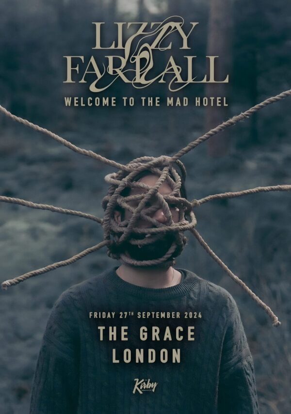 LIZZY FARRALL 2024 Tour LONDON The Grace Poster