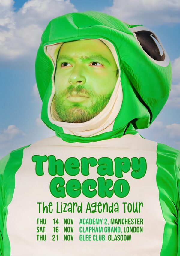 LYLE FOREVER - THERAPY GECKO 2024 UK Tour Poster