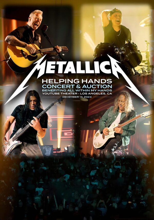 METALLICA M72 2024 Tour LOS ANGELES Poster