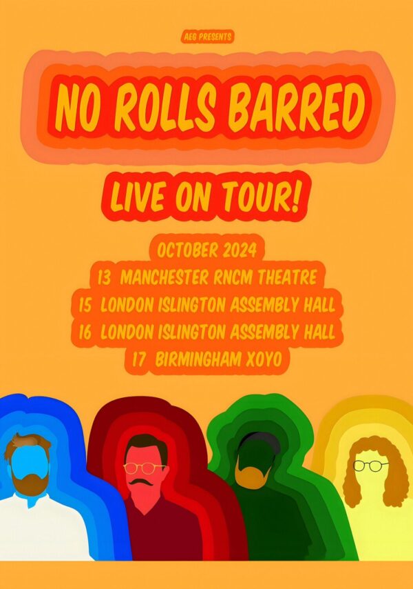 NO ROLLS BARRED Live On Tour 2024 Poster