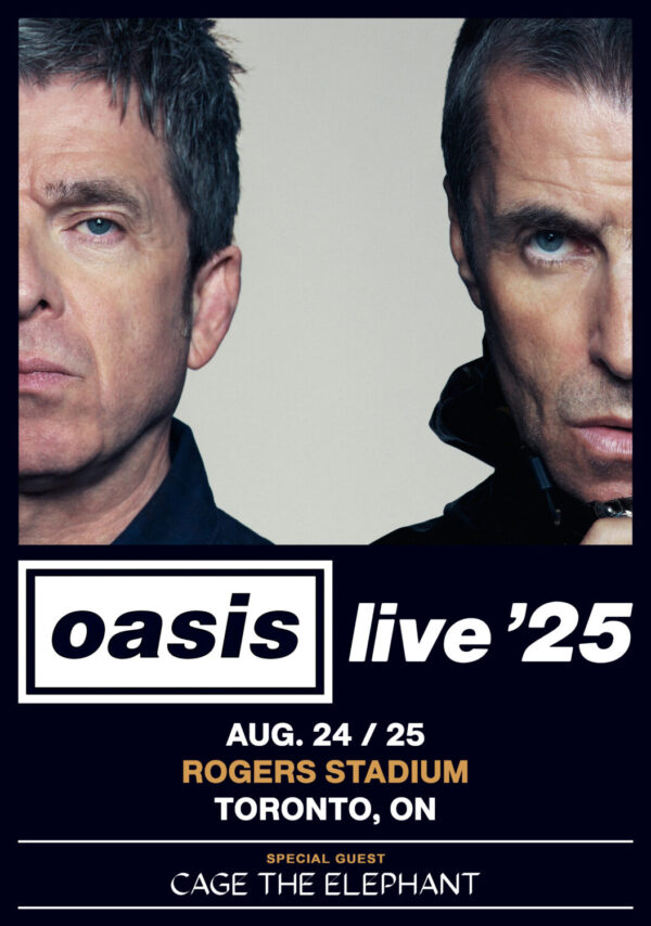 OASIS live '25 Reunion Tour: TORONTO Rogers Stadium - 24/25 August 2025 Poster Print
