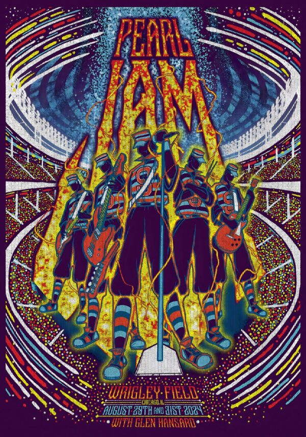 PEARL JAM 2024 Tour CHICAGO 29/31 August 2024? Poster