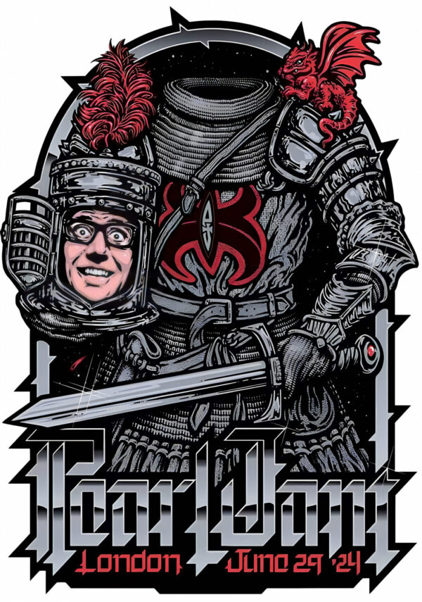 PEARL JAM 2024 UK Tour LONDON Poster