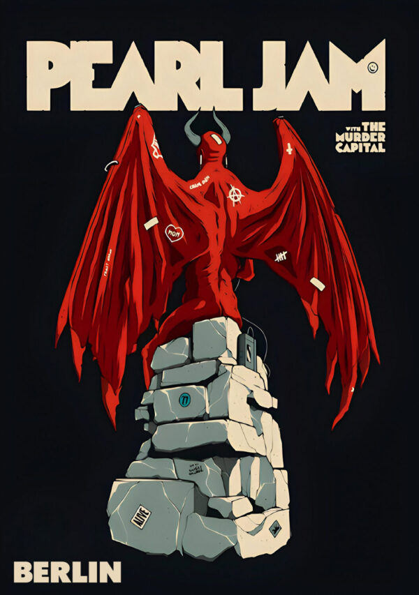 PEARL JAM 2024 Europe Tour: BERLIN Waldb?hne Poster