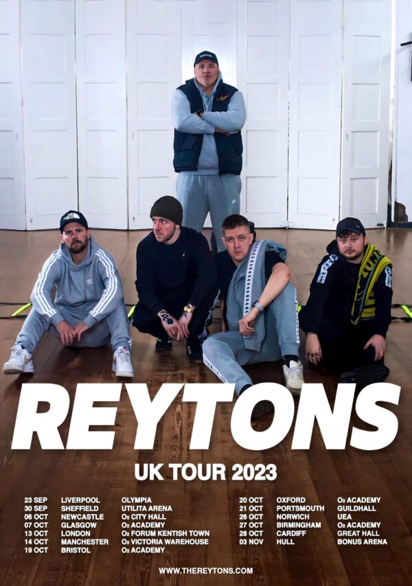 REYTONS Ballad of a Bystander 2023 UK Tour Poster
