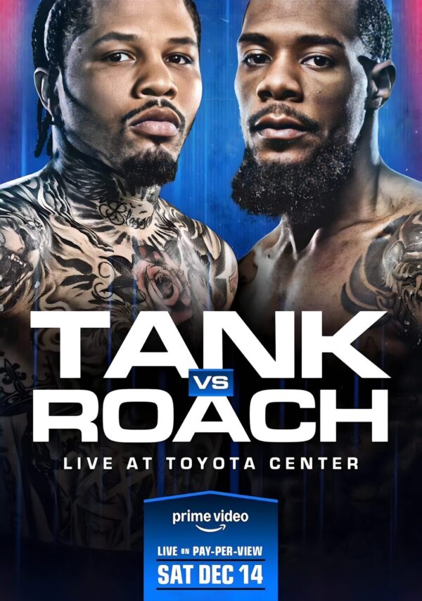 GERVONTA TANK DAVIS vs LAMONT ROACH 2024 Fight Poster