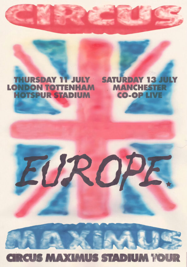 TRAVIS SCOTT Circus Maximus 2024 UK Tour: LONDON - MANCHESTER Poster