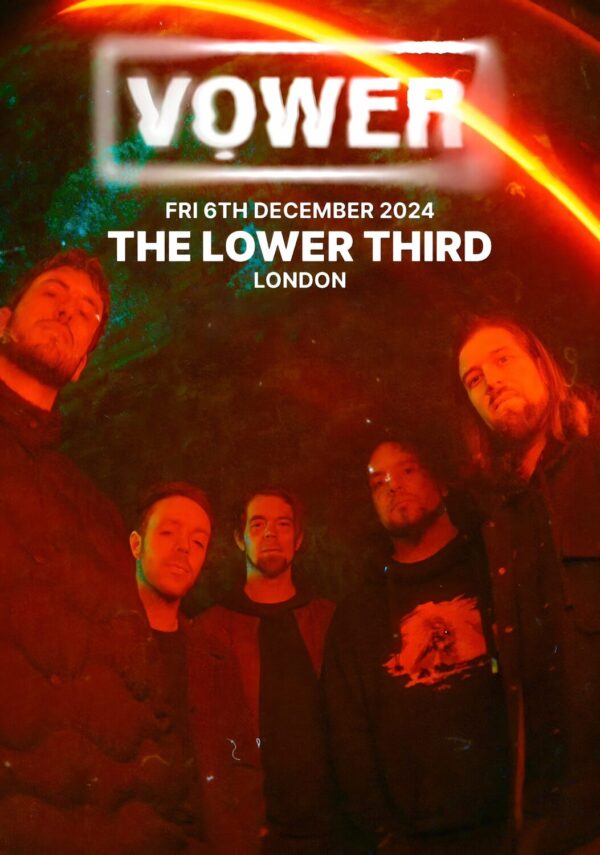 VOWER (band) Apricity 2024 UK Tour: LONDON The Lower Third Poster