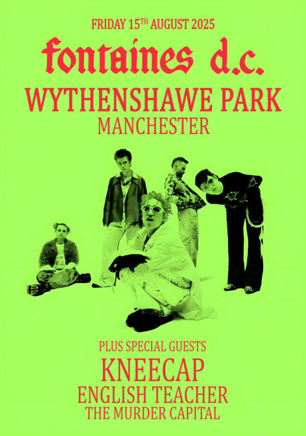 FONTAINES D.C. Romance Tour: MANCHESTER Wythenshawe Park - 15 August 2025 Poster Print