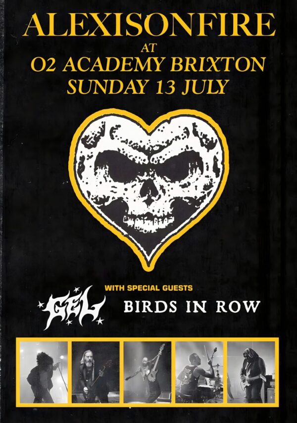 ALEXISONFIRE at O2 Academy Brixton LONDON - 13 July 2025 Poster