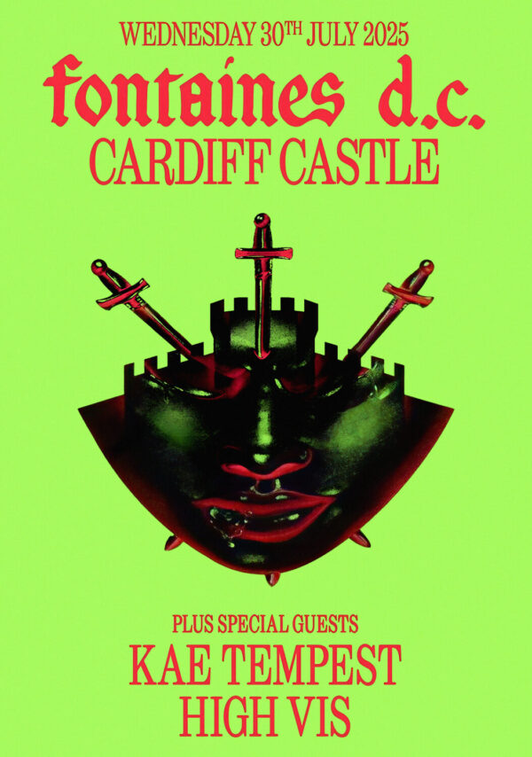 FONTAINES D.C. Romance Tour: CARDIFF Castle - 30 July 2025 Poster Print