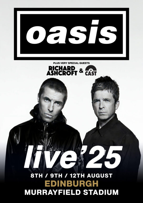 OASIS live '25 UK & Ireland 2025 Tour: EDINBURGH Murrayfield Stadium Poster Print