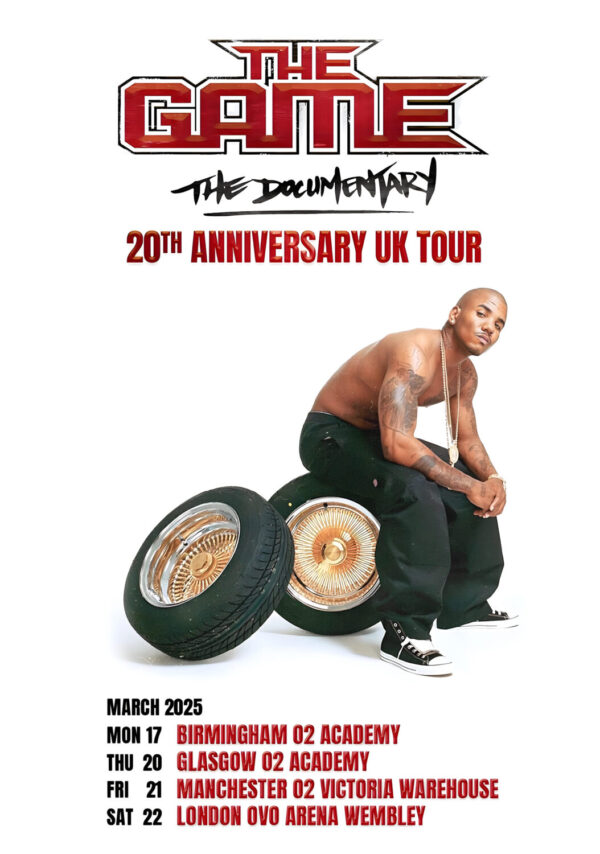 THE GAME The Documentary 2025 UK Tour Poster