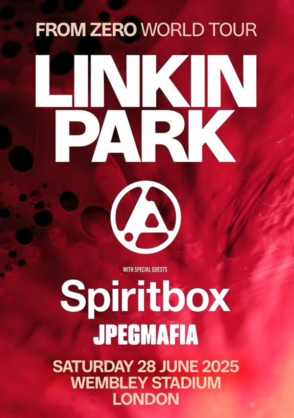 LINKIN PARK From Zero 2025 World Tour: LONDON Wembley Stadium - 28 June 2025 Poster Print