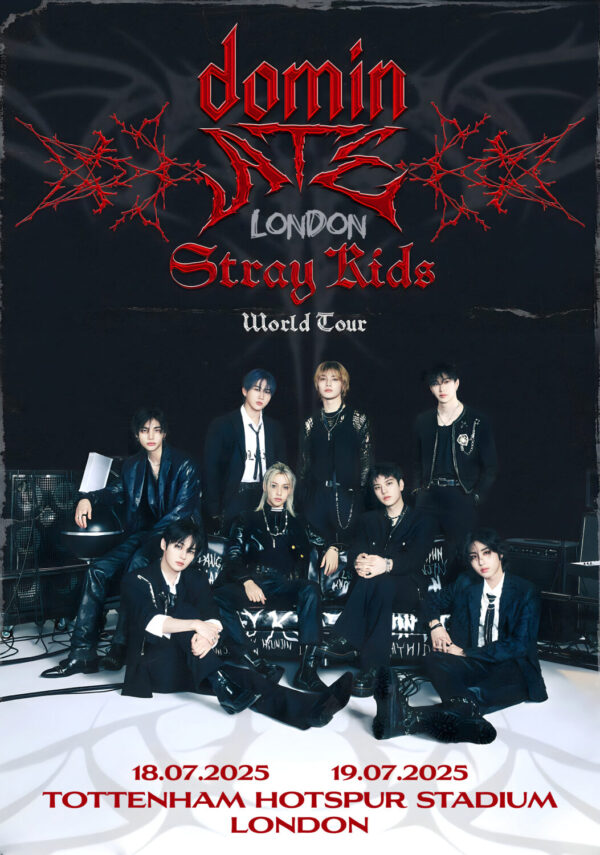 STRAY KIDS dominATE 2025 World Tour: LONDON Tottenham Hotspur Stadium Poster Print