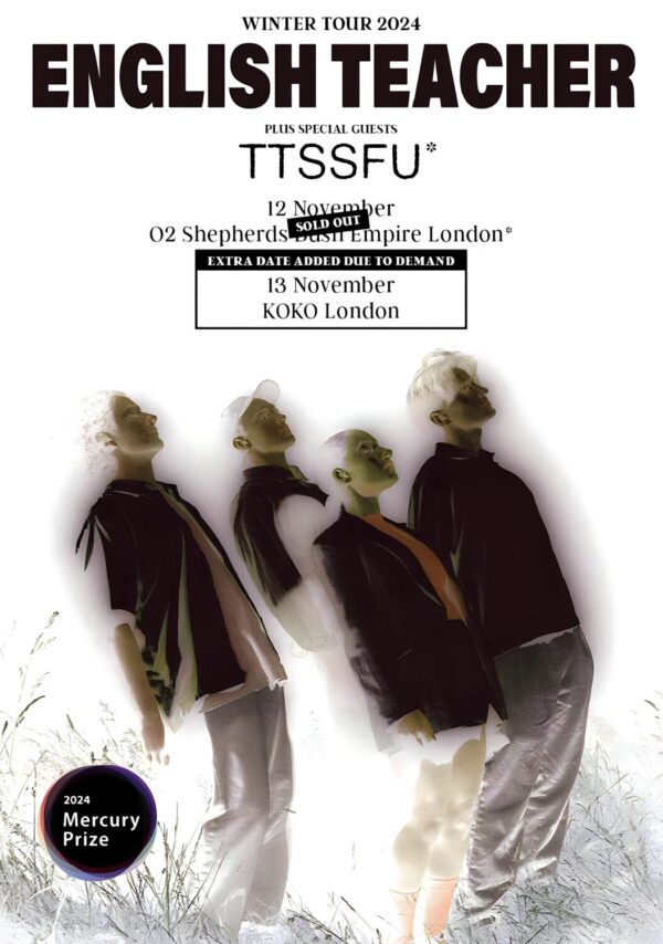 ENGLISH TEACHER (band) This Could Be Texas 2024 UK Tour: LONDON Poster