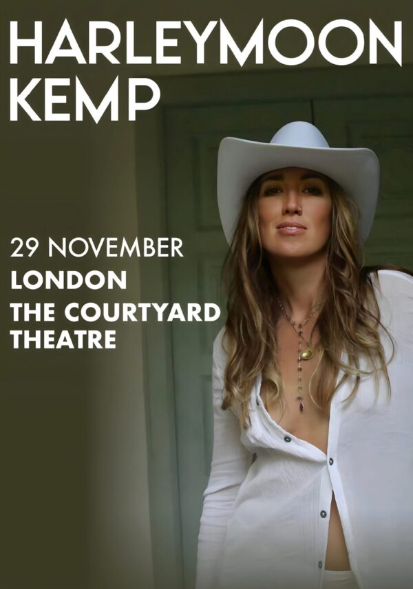 HARLEYMOON KEMP Lone Ranger 2024 UK Tour: LONDON The Courtyard Poster