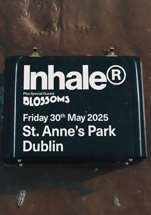 INHALER (band) Open Wide 2025 Tour: DUBLIN St. Anne's Park Poster