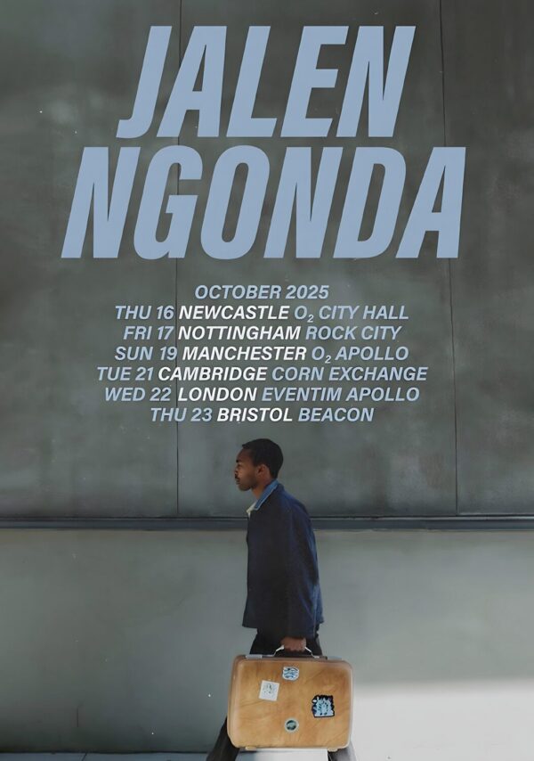JALEN NGONDA Anyone In Love 2025 UK Tour Poster