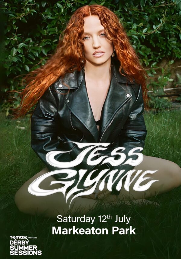 JESS GLYNNE My Love 2025 Live Tour: DERBY Markeaton Park Poster
